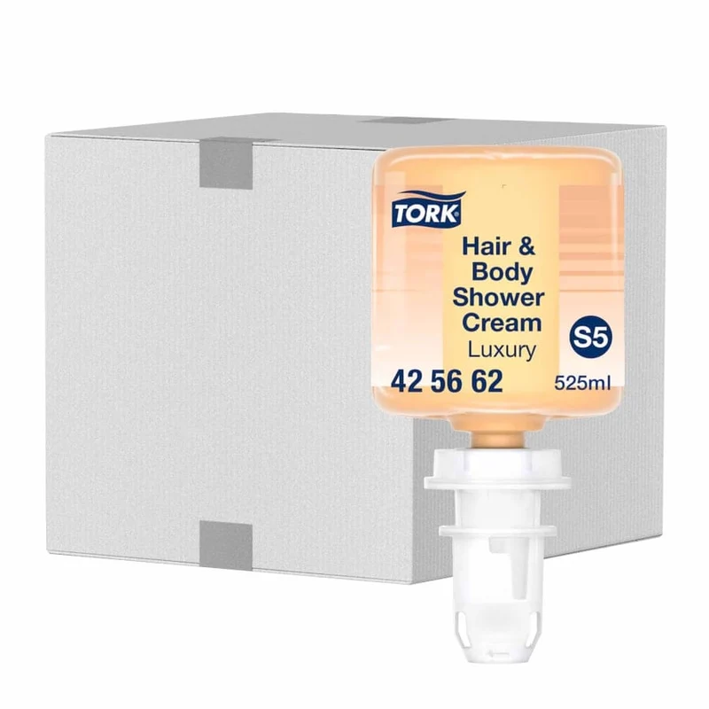 Tork Luxuriöse Hair & Body Mini Duschcreme S5, 525 ml