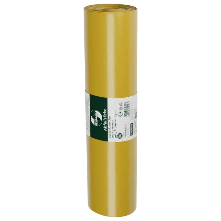 DEISS BLAUER ENGEL Müllsack 120 Liter gelb, Typ 60