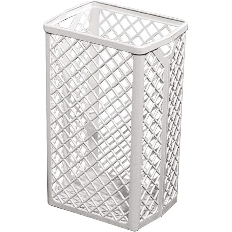 racon® k-waste Abfallkorb, 35 Liter, weiß