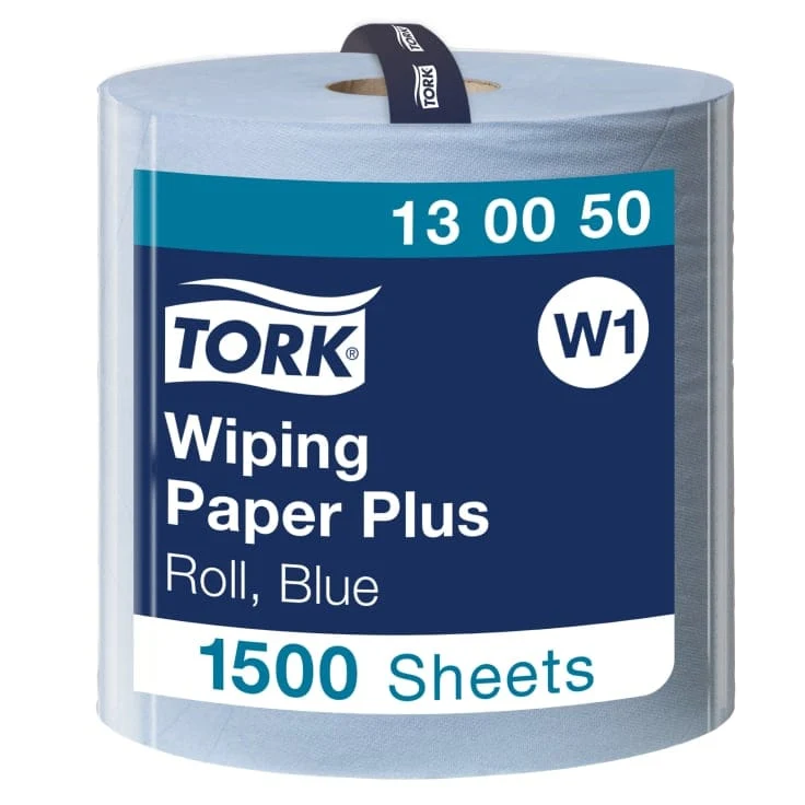 Tork Starke Mehrzweck-Papierwischtücher W1 blau, 2-lagig, 510 m