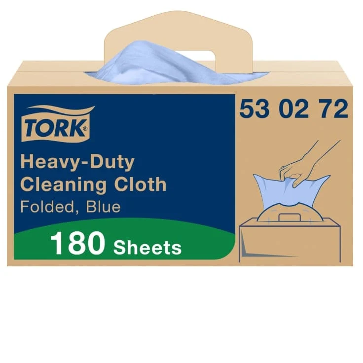 Tork Extra Starke Reinigungstücher W7 blau, 1-lagig