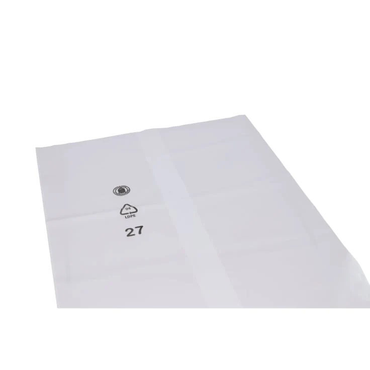 DEISS PREMIUM Abfallsack 180 Liter transparent Seitenfalte, T100