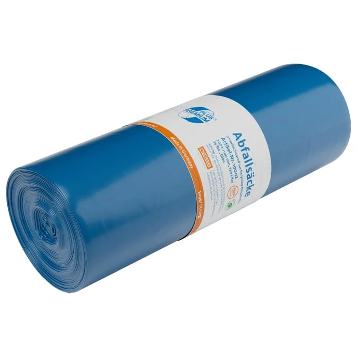 DEISS PREMIUM PLUS Müllsack 120L blau „Superstarke“ Typ 120