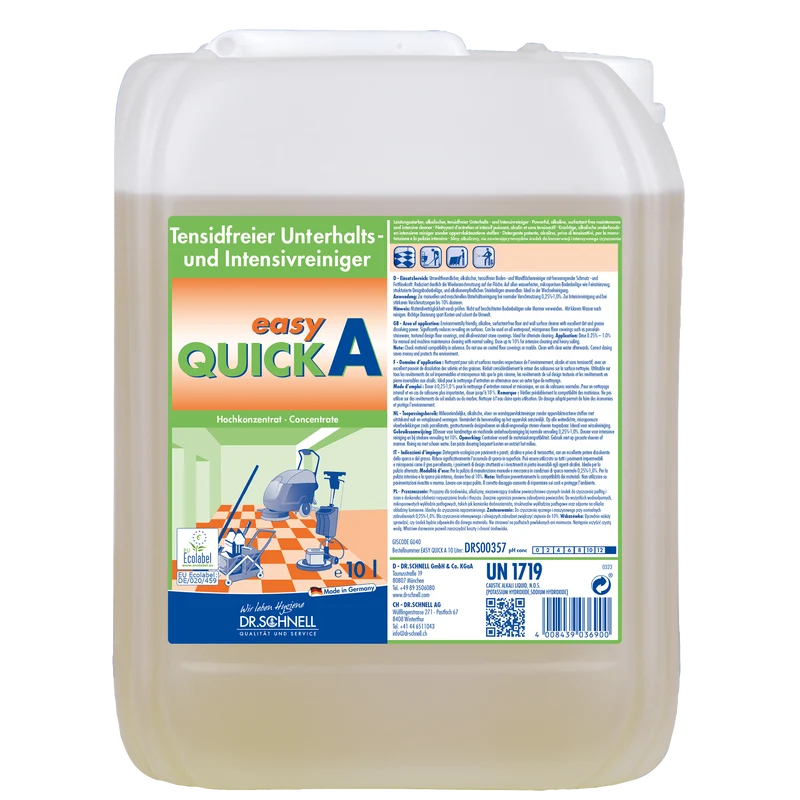 Dr. Schnell Easy Quick A Tensidfreier alkalischer Unterhaltsreiniger
