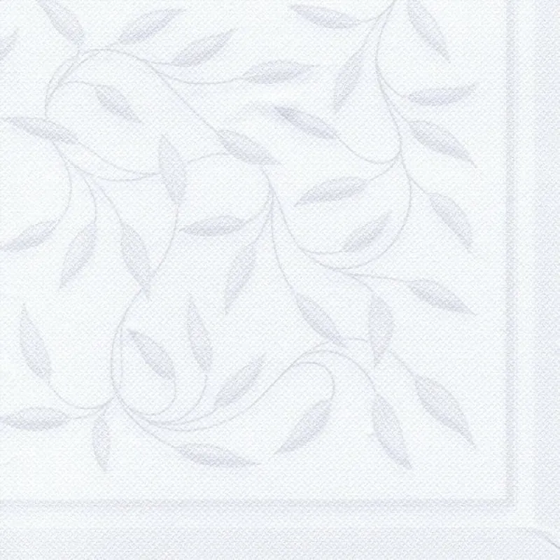 Papstar Servietten, 1/4-Falz, 40 cm x 40 cm New Mediterran weiß