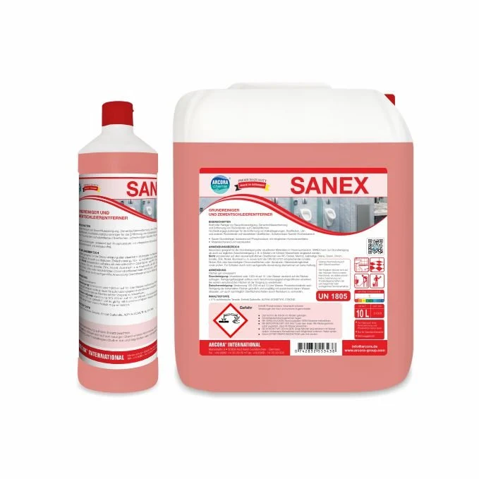 Arcora SANEX GRUNDREINIGER UND ZEMENTSCHLEIERENTFERNER
