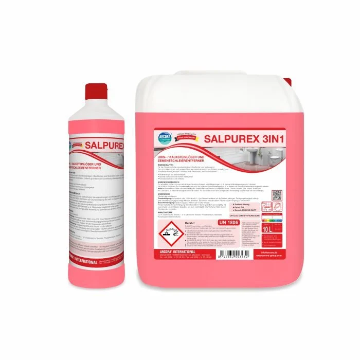 Arcora SALPUREX 3IN1 RADIKALER SANITÄRGRUNDREINIGER AUF SALZSÄUREBASIS