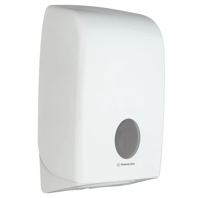 Aquarius™ Spender für gefaltete Handtücher - Interfold / Weiß - 1 Dispenser | Karton (1 Spender)