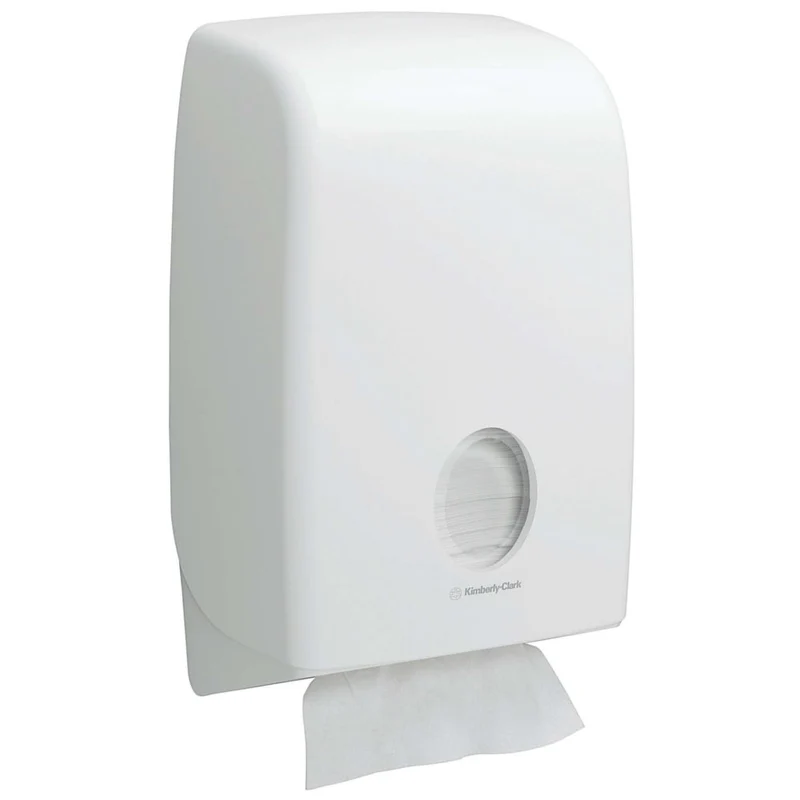 Aquarius™ Spender für gefaltete Handtücher - Interfold / Weiß - 1 Dispenser | Karton (1 Spender)