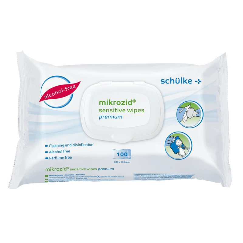 Schülke mikrozid sensitive wipes+ Desinfektionstücher