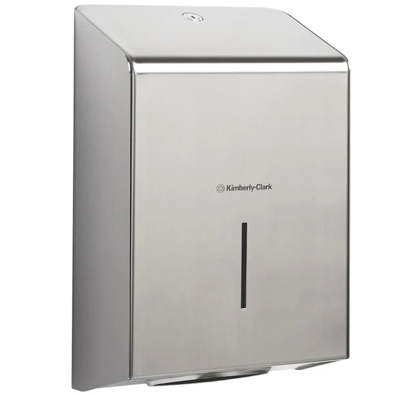 Kimberly-Clark Professional™ Handtuchspender - Edelstahl - 1 Dispenser | Karton (1 Spender)