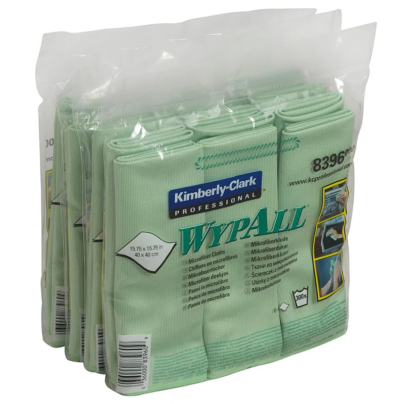 WypAll® Mikrofasertücher - flaches Tuch / 40 x 40 cm