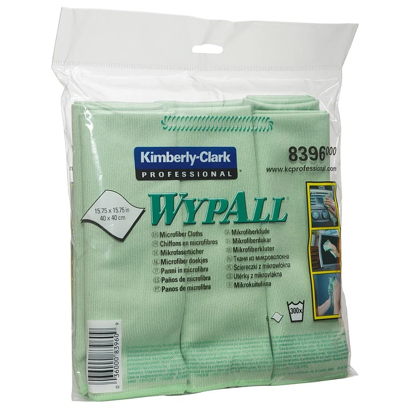 WypAll® Mikrofasertücher - flaches Tuch / 40 x 40 cm