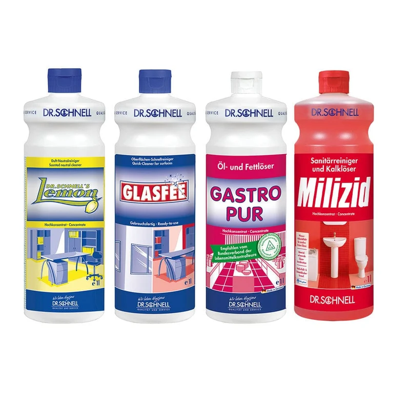 Dr. Schnell Unschlagbares Quartett Reinigerset 4 x 1 l