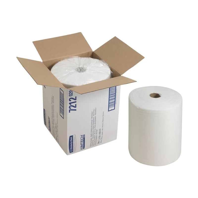 Kimtech® Poliertücher - Nachfüllpack / Weiß - 1 Refill x 300 Sheets | Karton (1 Nachfüllpackung)
