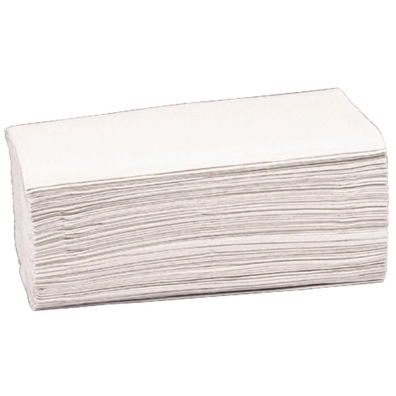 Papierhandtücher 2-lagig, V-Falz, 23x24 cm, Natur | Packung (200 Stück)