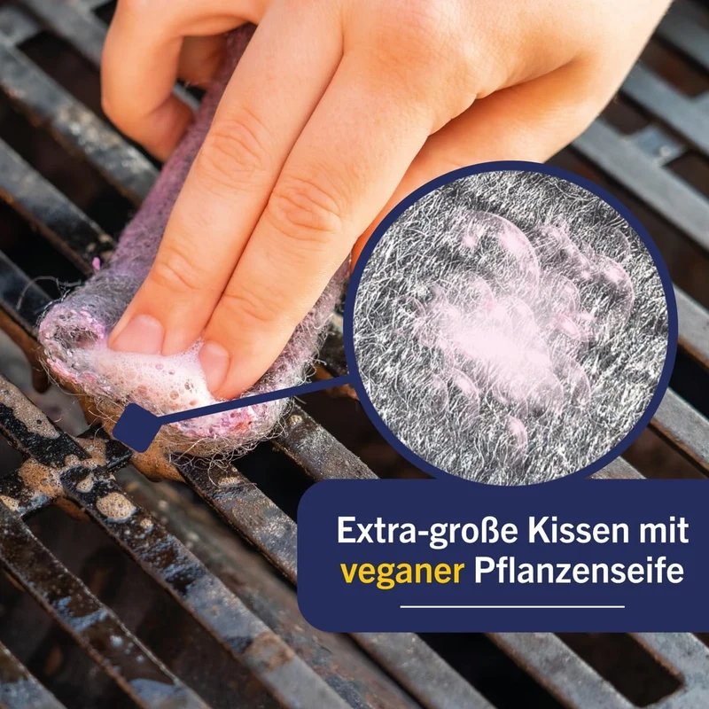 abrazo Grill POWER-PADS – die XXL-Reinigungspower für Grill und Co.