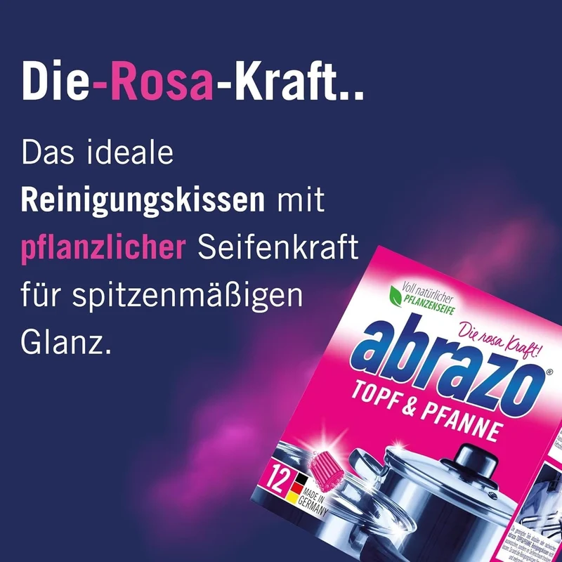 abrazo TOPF & PFANNE Reinigungskissen