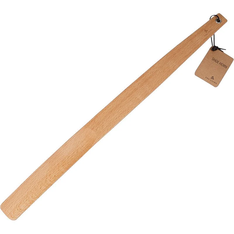 ENA Living Schuhlöffel mit Henkel, 55 cm, Buche | Karton (12 Packungen)