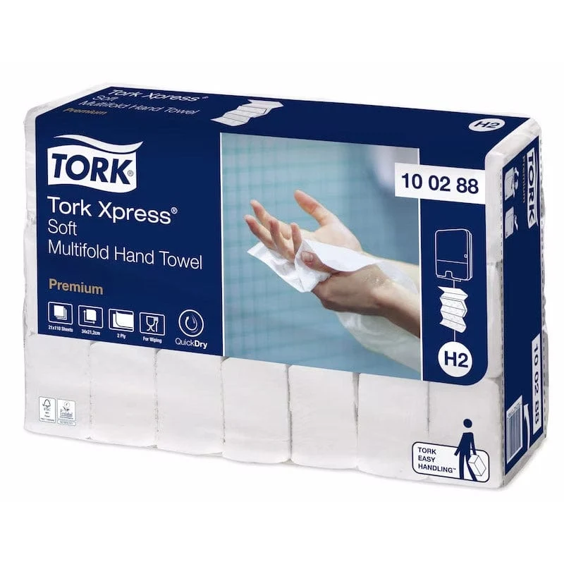 Tork Xpress Multifold Handtuch Premium H2 2-lagig, 34 cm