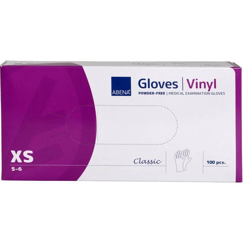 Vinyl-Handschuhe Classic, Puderfrei, Transparent