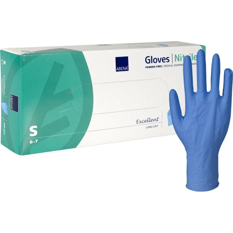 Nitril-Handschuhe Excellent, Puderfrei, Lang, Blau