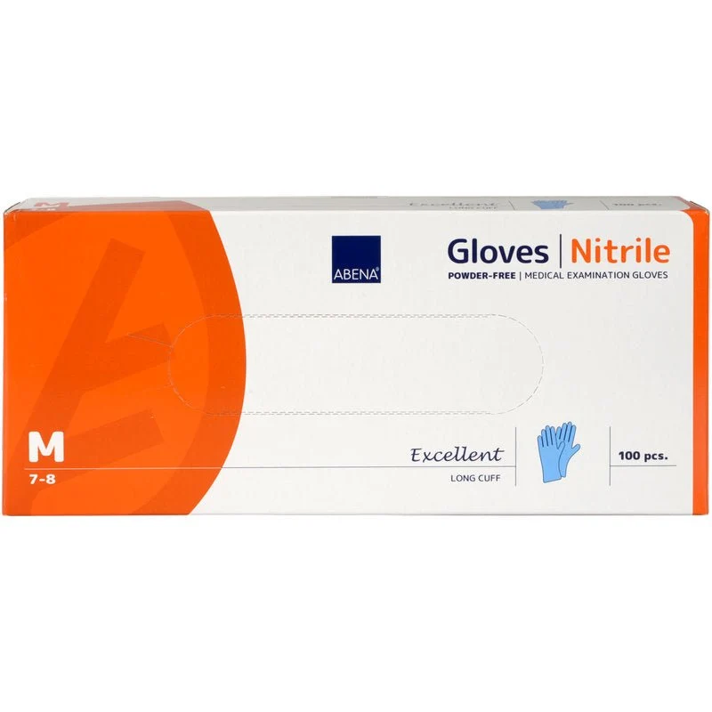 Nitril-Handschuhe Excellent, Puderfrei, Lang, Blau