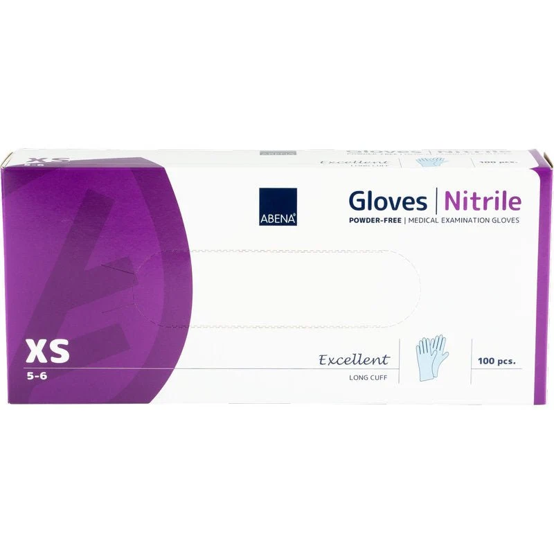 Nitril-Handschuhe Excellent, Puderfrei, Lang, Blau