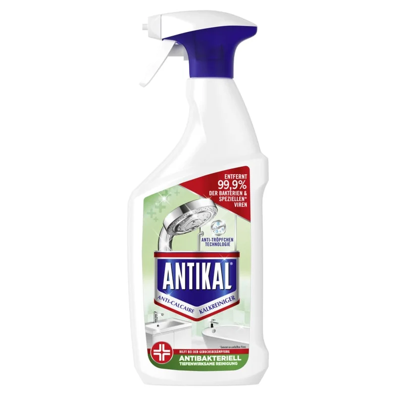 Antikal Kalkreiniger-Spray Antibakteriell, 800 ml