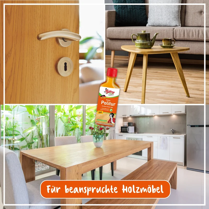 Poliboy fixneu Holz Politur hell
