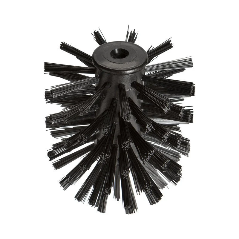 WC-ERSATZBÜRSTENKOPF, SCHWARZ PBT SCHWARZ ø 0,40, ø 78 MM