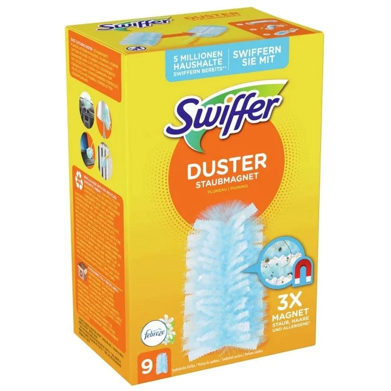 Swiffer Staubmagnet Tücher Nachfüllpack – Effektive Staubaufnahme für eine gründliche Reinigung