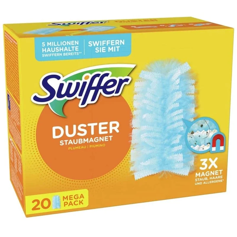 Swiffer Staubmagnet Tücher Nachfüllpack – Effektive Staubaufnahme für eine gründliche Reinigung