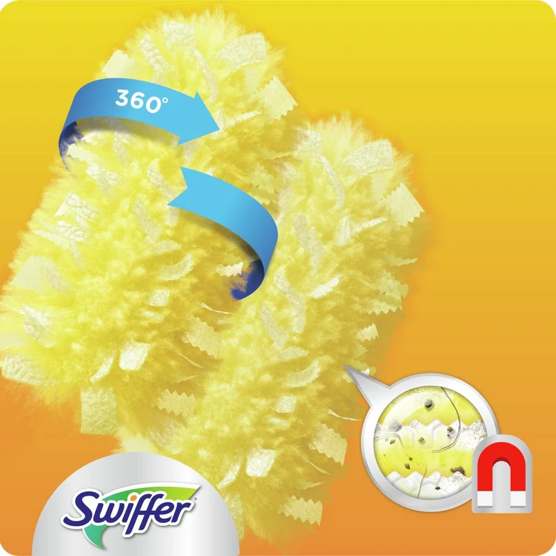 Swiffer Staubmagnet 360° XXL Starterkit, Handgriff + 1 Tuch