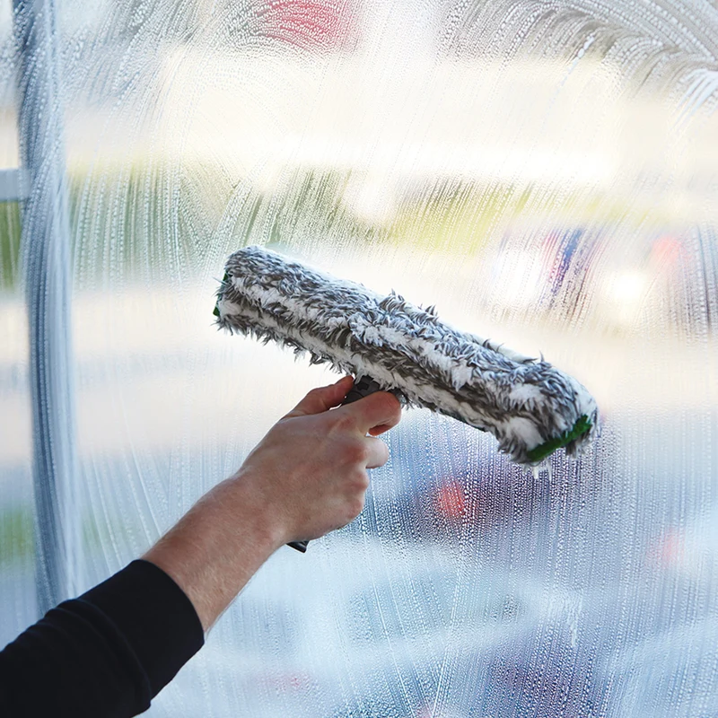 UNGER ErgoTec NinJa 2in1 Fensterreinigungsset für die Glasreinigung