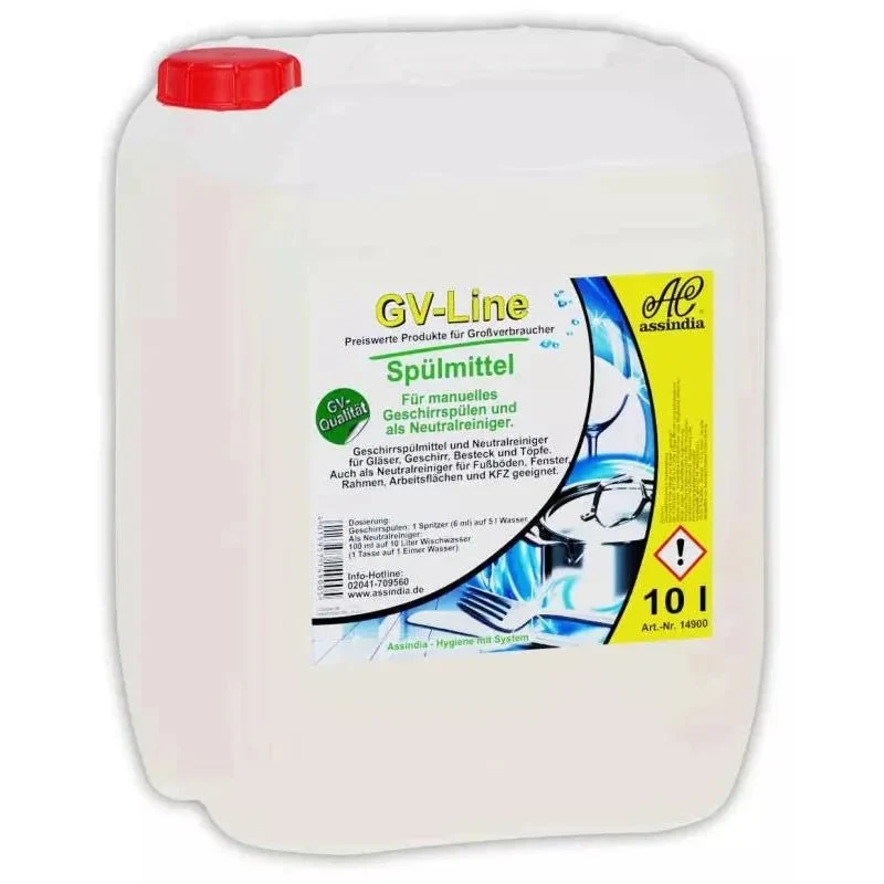 GastroPower GV Spülmittel, 10 l (1*1) | Karton (1 Packung)