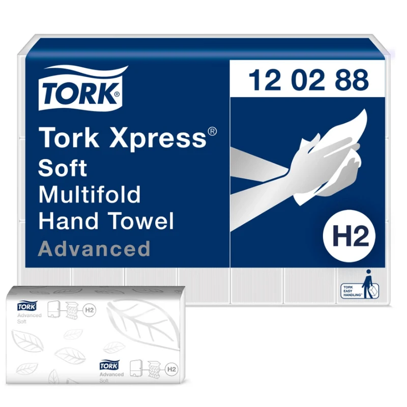 Tork Xpress Multifold Handtuch Advanced H2 2-lagig, weiß
