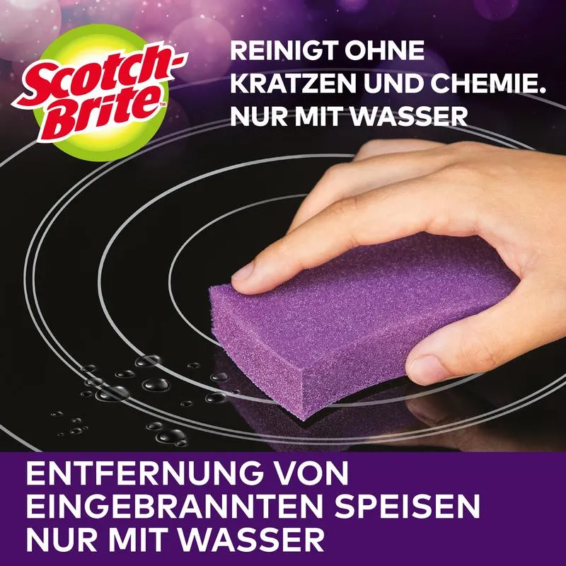 Scotch-Brite™ Glaskeramik-Reinigungsschwamm | Packung (1 Stück)