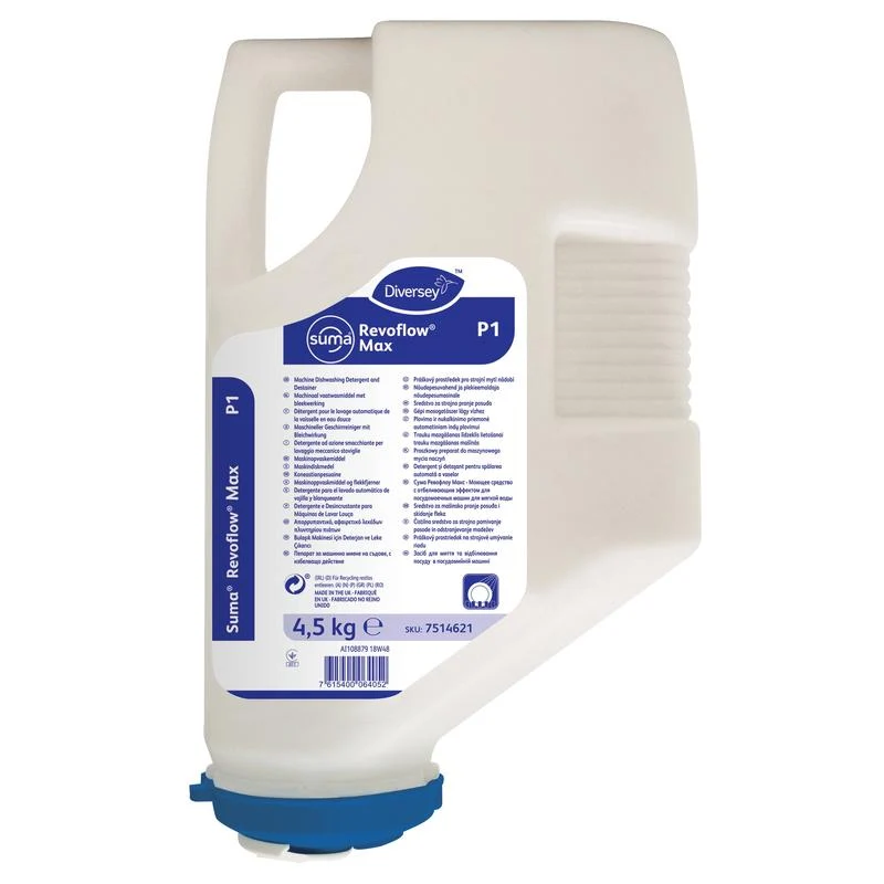 Suma Revoflow Max P1, Reiniger für weiches bis mittelhartes Wasser, chlorhaltig | Kartusche (4500 g)