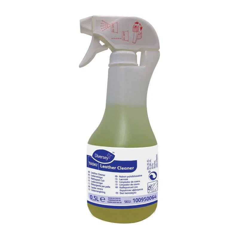 TASKI Leather Cleaner 6x0,5L, Reiniger für Leder | Flasche (500 ml)