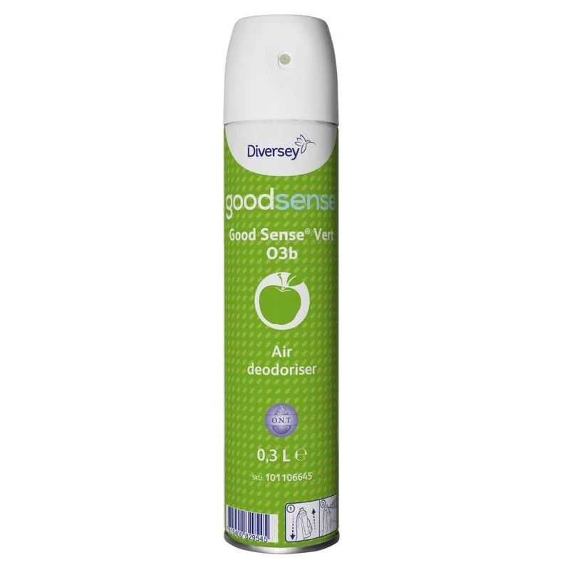 Good Sense Vert, Raumspray-Lufterfrischer und Geruchsneutralisierer | Dose (300 ml)