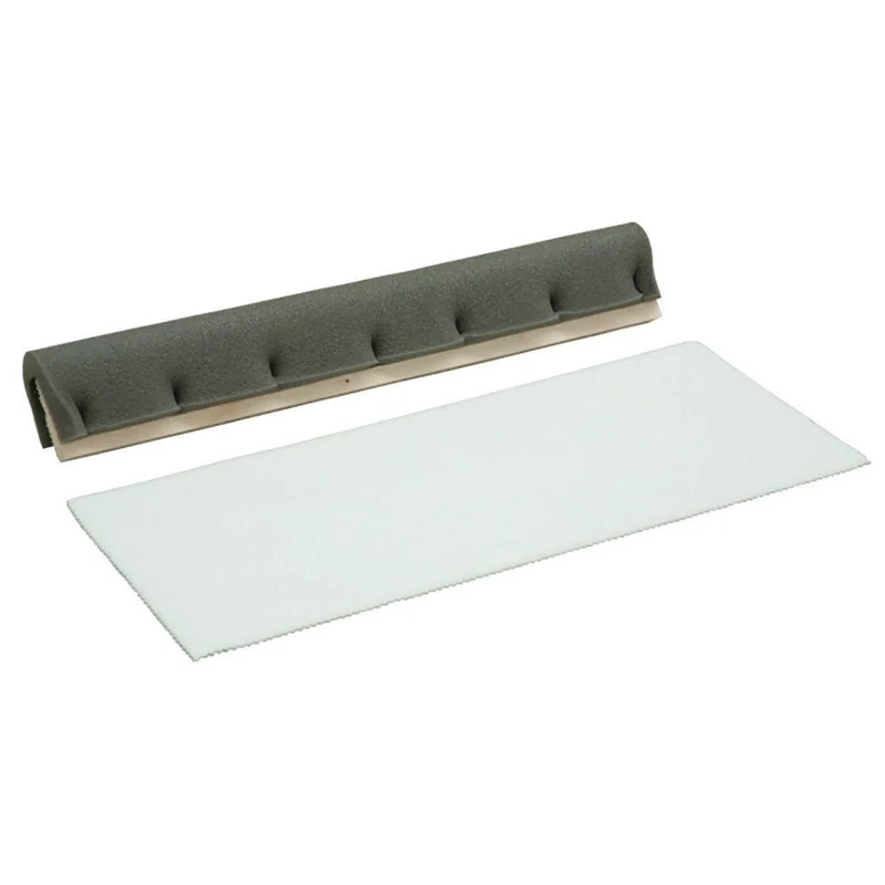 Plüsch-Anstreichlappen 41 x 18 cm, 6 Stück Anstreichlappen + 1 Anstreichschwamm mit Holz | Packung (1 Stück)