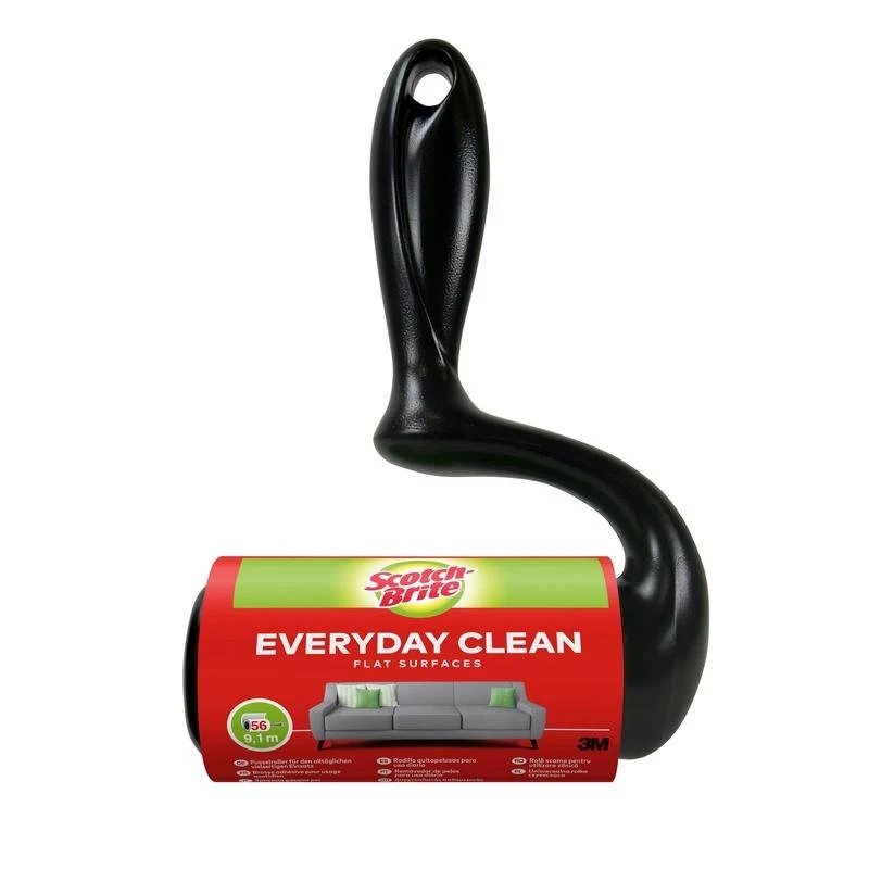 Scotch-Brite™ Everyday Clean Fusselroller für flache Oberflächen, 56 Blatt, 1/Packung | Packung (1 Stück)