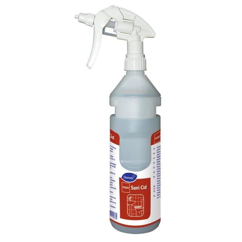 Flaschenkit Sani Cid conc, Nachfüllflasche inkl. Spenderband, passend für Divermite und DQFM (0,75l) | Flasche (1 Stück)