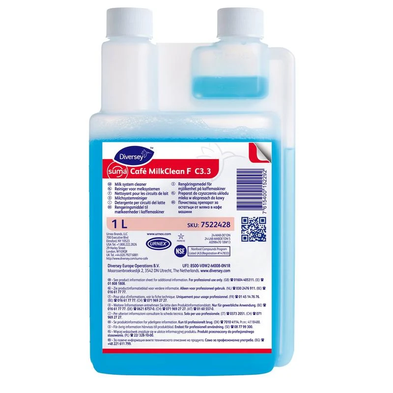 Suma Café MilkClean F C3.3, Milchsystemreiniger | Flasche (1 l)