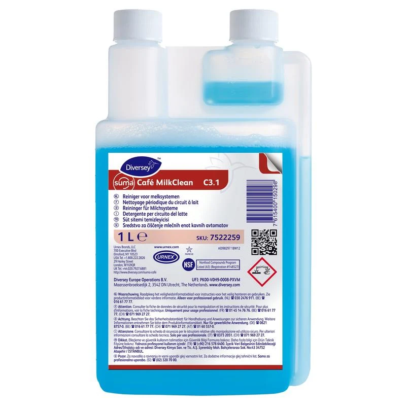 Suma Café MilkClean C3.1, Milchsystemreiniger | Flasche (1 l)