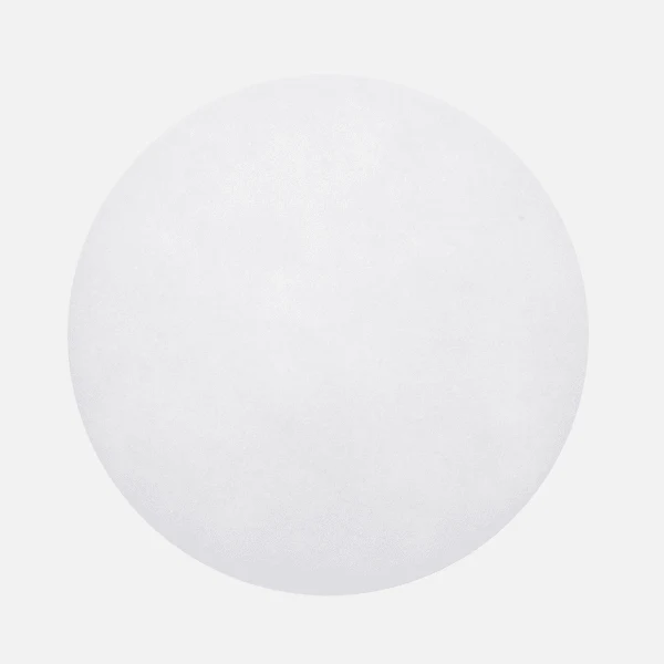 Kiehl Finish-Pad 9 mm, weiß, 17 Zoll (43,2 cm) | Packung (10 Stück)