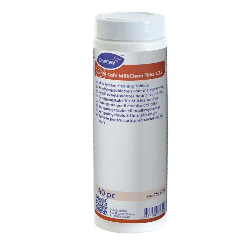 Suma Café MilkCleanTabs C3.2, Milchsystem-Reinigungstabs | Packung (40 Stück)