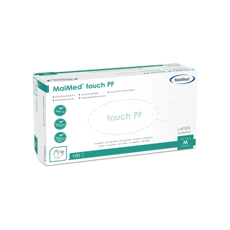 MyClean touch Latex Einmalhandschuhe puderfrei
