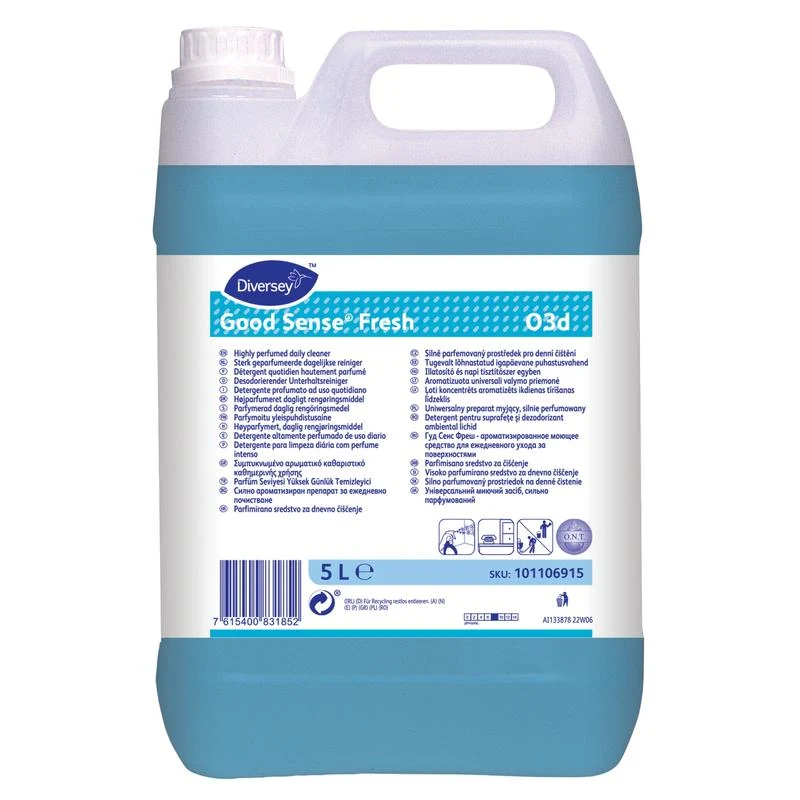 Good Sense Fresh, Hochparfümierter Allzweckreiniger mit O.N.T. Technologie | Kanister (5 l)